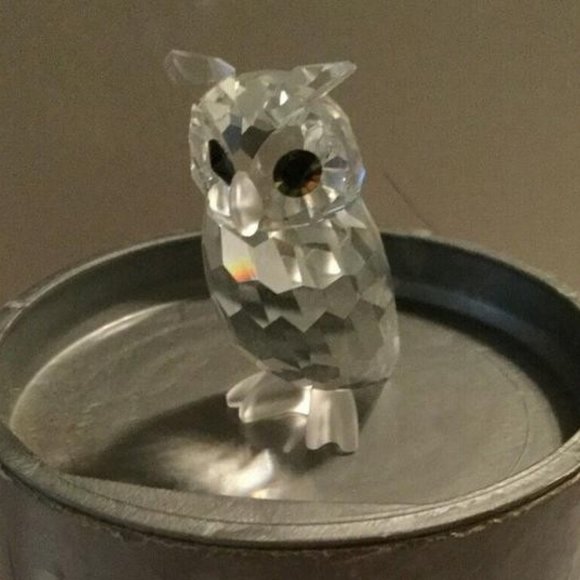 Swarovski Crystal Night Owl #206138 Retired 2001 - Picture 4 of 5